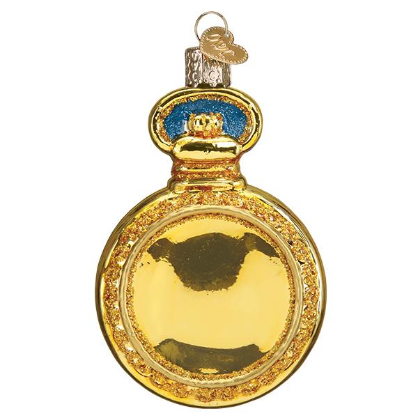 Pocket Watch Ornament - Southlake Paws