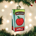 Load image into Gallery viewer, Apple Juice Box Ornament - Southlake Paws
