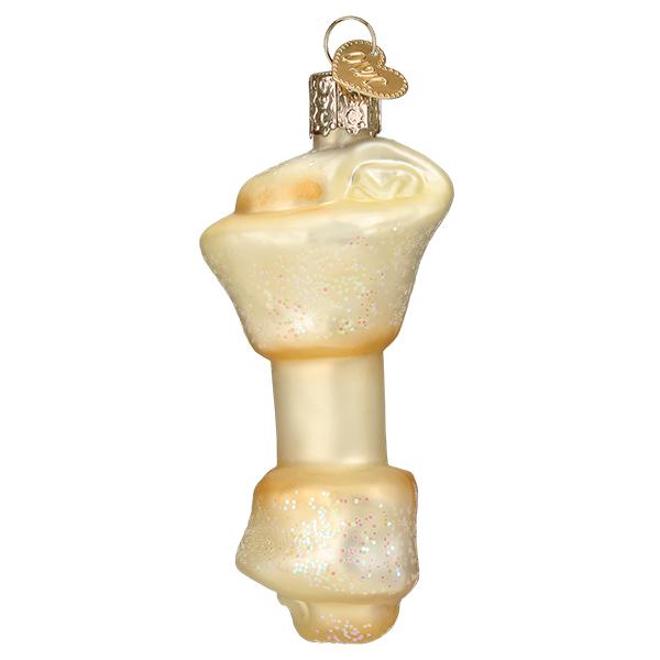 Rawhide Bone Ornament - Southlake Paws