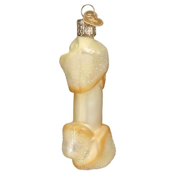 Rawhide Bone Ornament - Southlake Paws