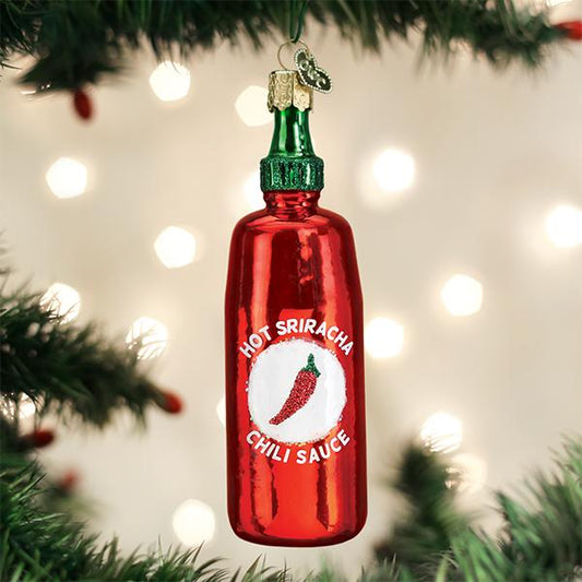 Sriracha Sauce Ornament - Southlake Paws