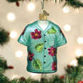 Load image into Gallery viewer, Hawaiian Shirt Ornament - Southlake Paws
