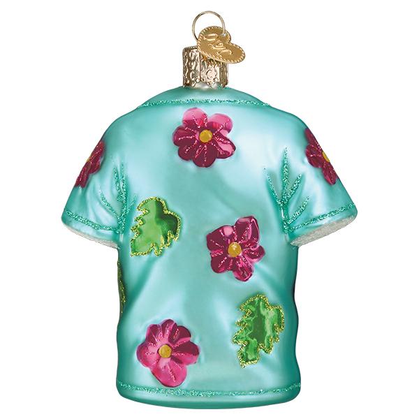 Hawaiian Shirt Ornament - Southlake Paws