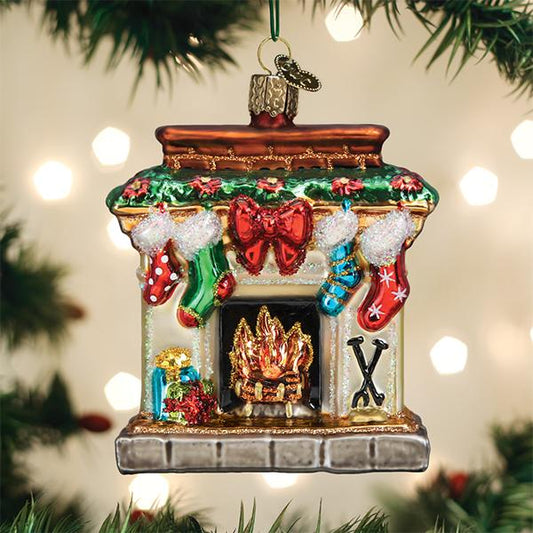 Holiday Hearth Ornament - Southlake Paws