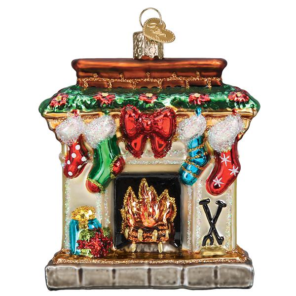 Holiday Hearth Ornament - Southlake Paws