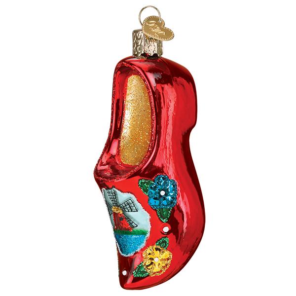 Wooden Clog Ornament - Southlake Paws