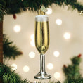 Load image into Gallery viewer, Champagne Flute Ornament - Southlake Paws
