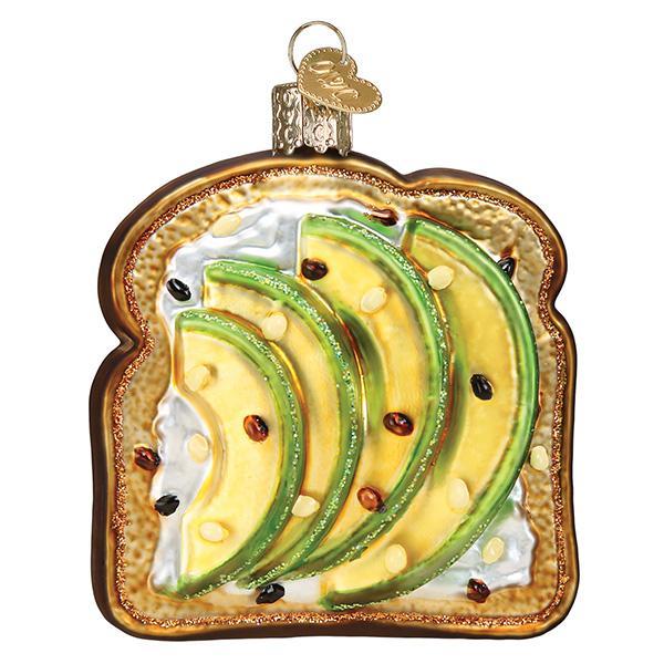 Avocado Toast Ornament - Southlake Paws
