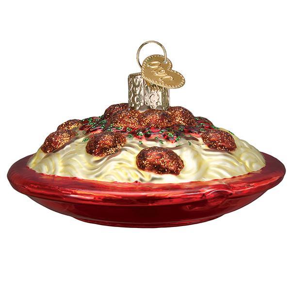 Spaghetti  And Meatballs Ornament - Southlake Paws