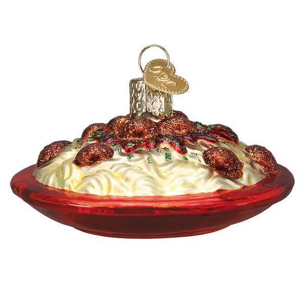 Spaghetti  And Meatballs Ornament - Southlake Paws