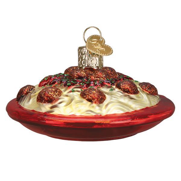 Spaghetti  And Meatballs Ornament - Southlake Paws