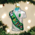 Load image into Gallery viewer, Girl Scout Uniform Ornament - Southlake Paws
