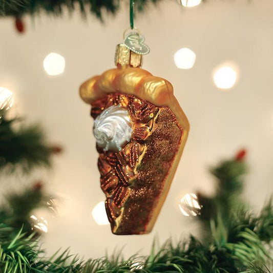Piece Of Pecan Pie Ornament - Southlake Paws