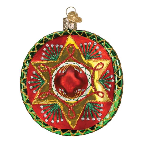 Sombrero Ornament - Southlake Paws