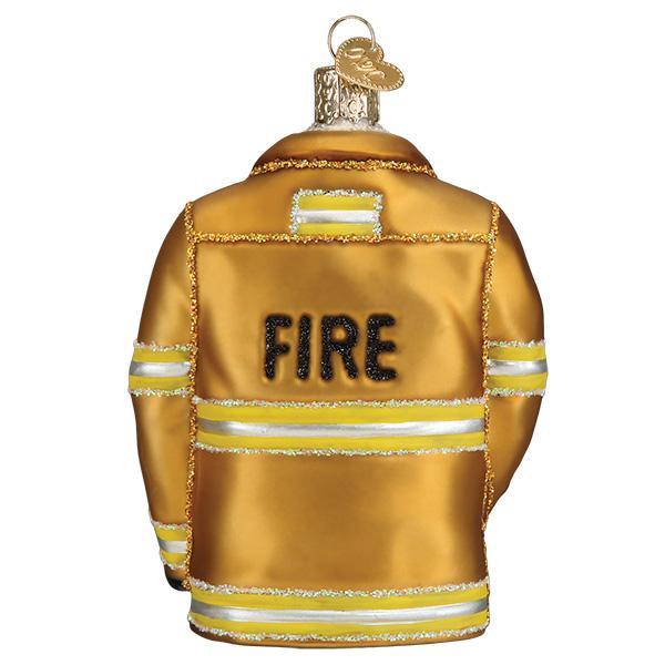 Firefighter's Coat Ornament - Southlake Paws