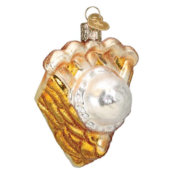 Apple Pie A La Mode Ornament - Southlake Paws