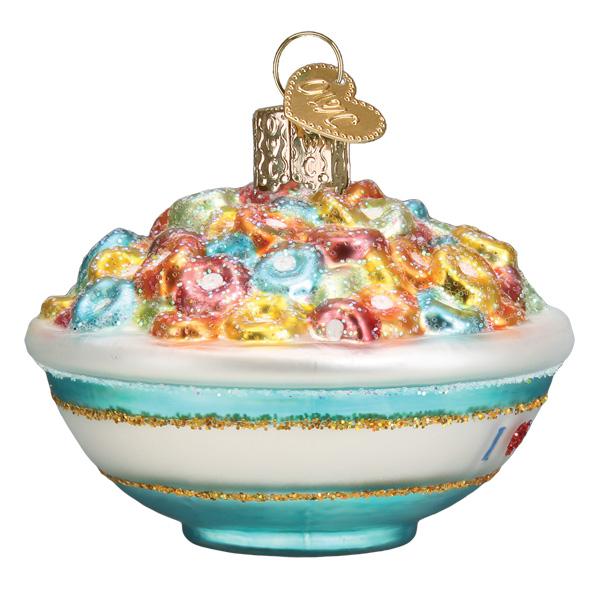 Bowl Of Cereal Ornament - Southlake Paws