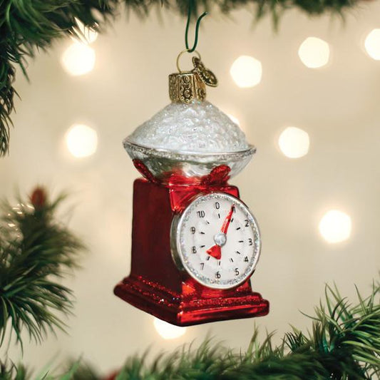 Kitchen Scale Ornament - Southlake Paws