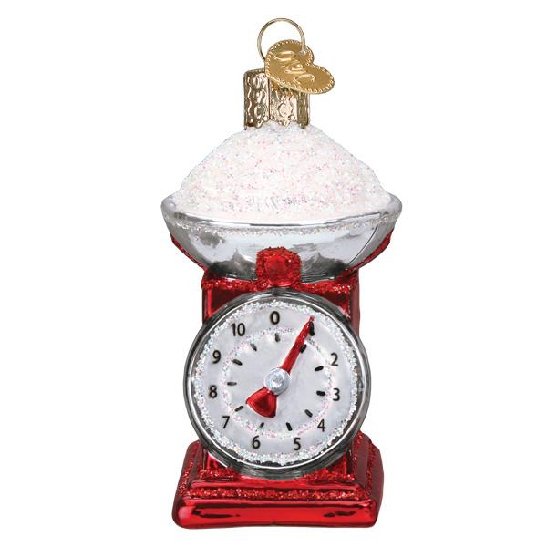 Kitchen Scale Ornament - Southlake Paws
