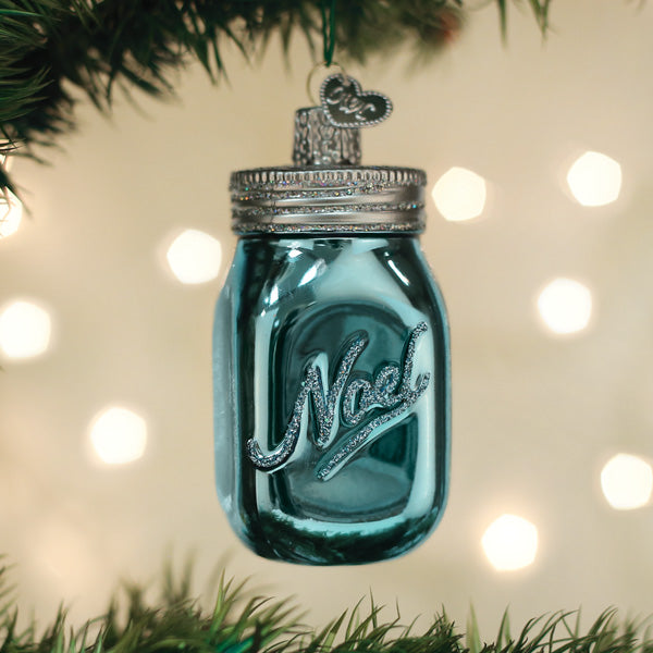 Mason Jar Ornament - Southlake Paws