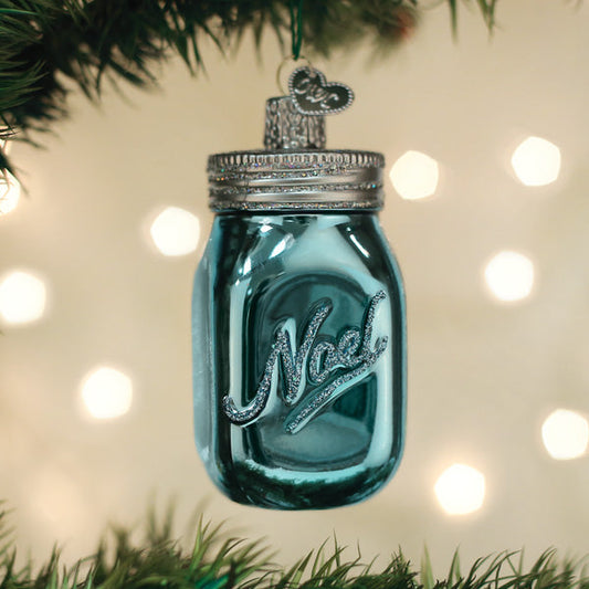 Mason Jar Ornament - Southlake Paws