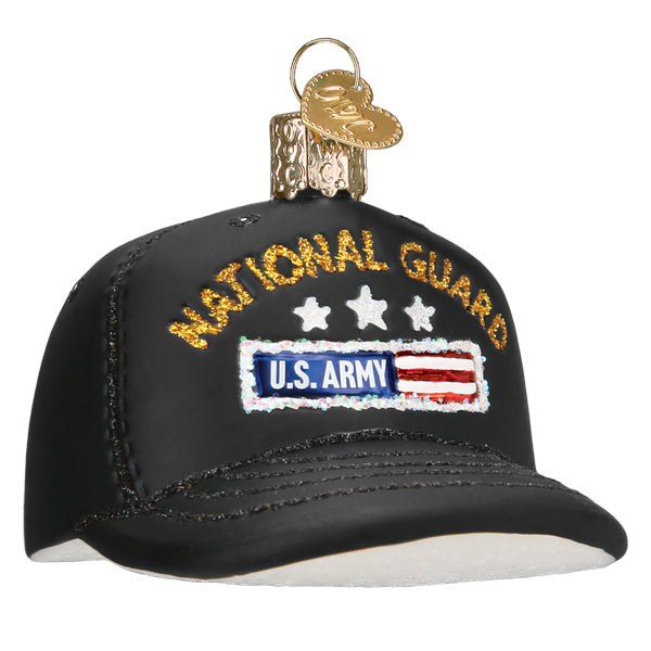 National Guard Cap Ornament - Southlake Paws