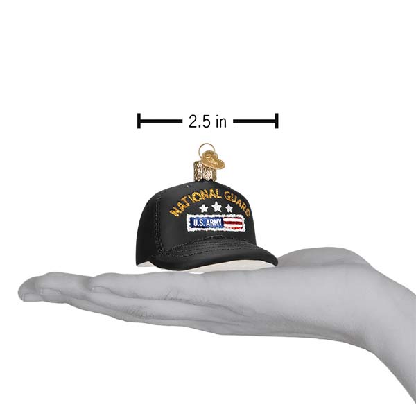 National Guard Cap Ornament - Southlake Paws