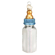 Boy Baby Bottle Ornament