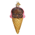 Load image into Gallery viewer, Neapolitan Ice Cream Cone Ornament - Southlake Paws

