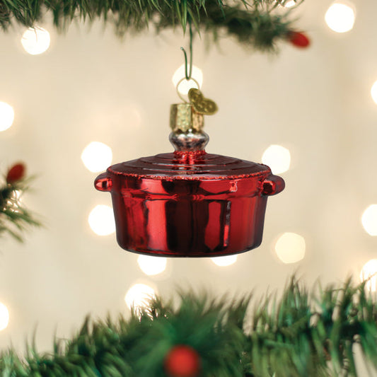 Dutch Oven Ornament - Southlake Paws