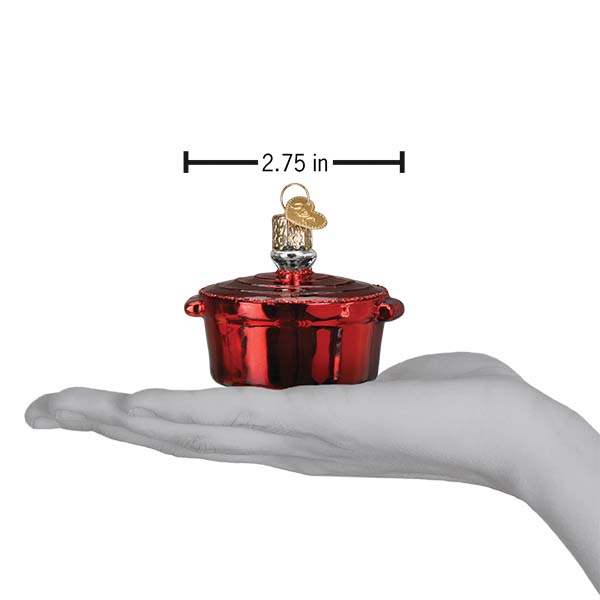 Dutch Oven Ornament - Southlake Paws