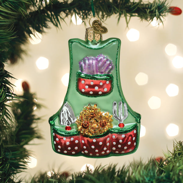 Gardening Apron Ornament - Southlake Paws