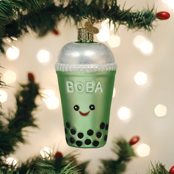 Boba Tea Ornament - Southlake Paws
