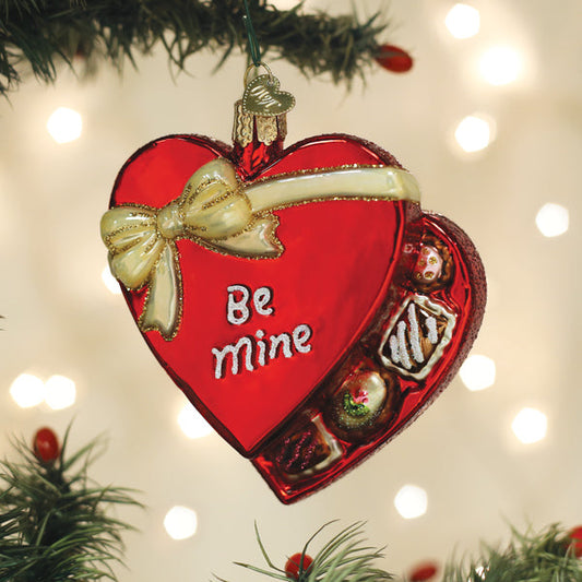 Valentine Chocolates Ornament - Southlake Paws