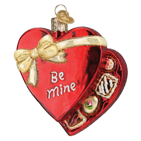 Valentine Chocolates Ornament - Southlake Paws