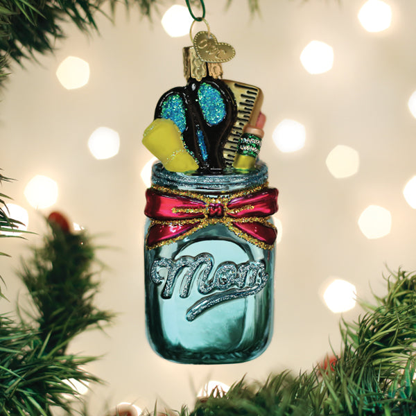 Homeschooling Mom Ornament - Southlake Paws