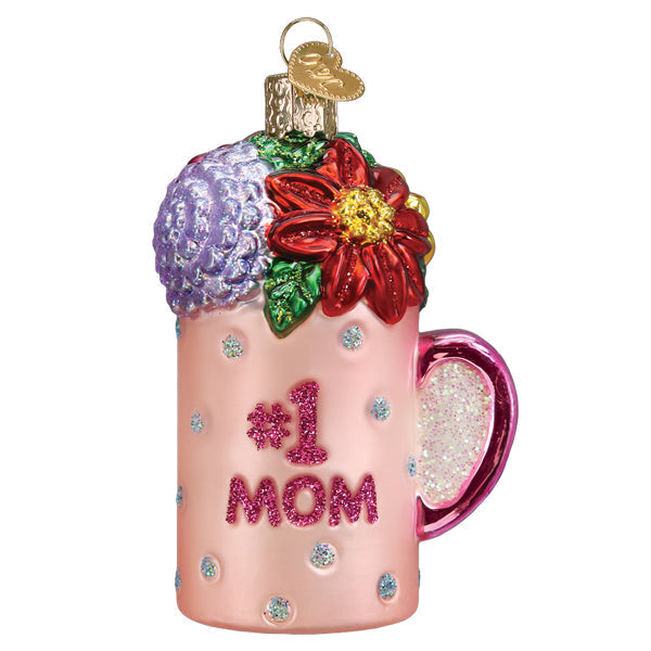 Best Mom Mug Ornament - Southlake Paws