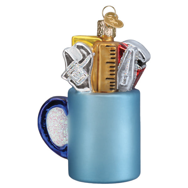 Best Dad Mug Ornament - Southlake Paws