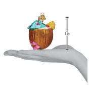 Tropical Coconut Drink Ornament