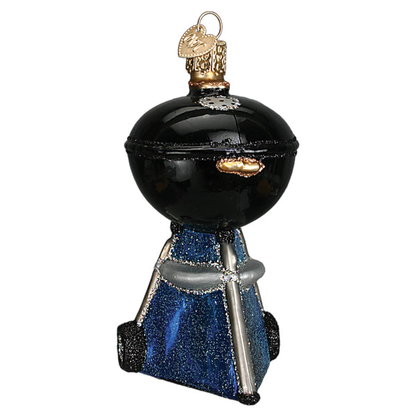 Black Classic Barbecue Ornament - Southlake Paws