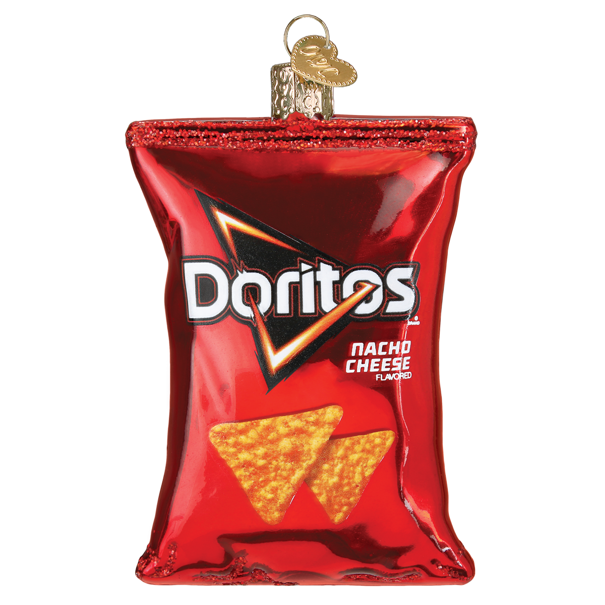 Doritos Nacho Cheese Chips Ornament - Southlake Paws