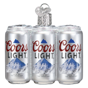 Coors Light Six Pack Ornament
