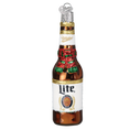 Load image into Gallery viewer, Holiday Miller Lite Bottle Ornament - Southlake Paws
