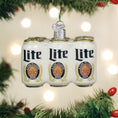 Load image into Gallery viewer, Miller Lite Six Pack Ornament - Southlake Paws
