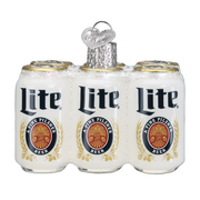 Miller Lite Six Pack Ornament