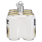 Miller Lite Six Pack Ornament