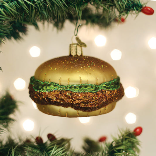 Chicken Sandwich Ornament - Southlake Paws