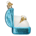 Load image into Gallery viewer, Something Blue Ring Box Ornament - Southlake Paws

