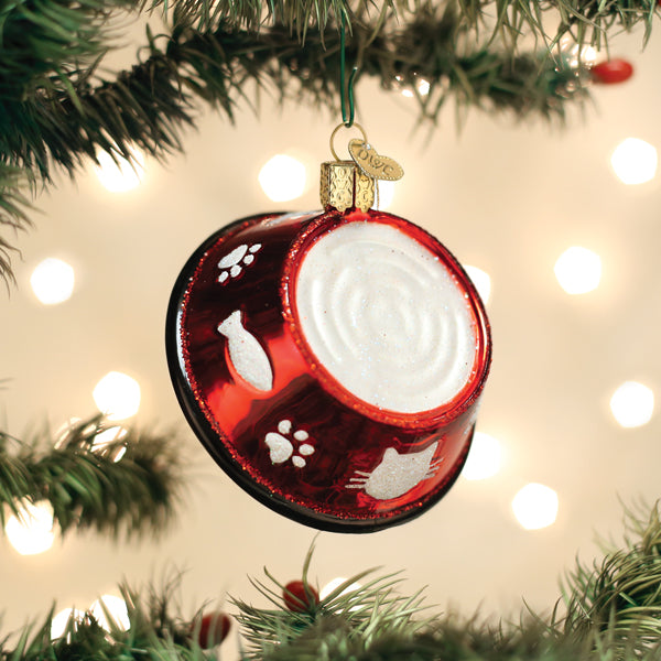 Kitty Bowl Ornament - Southlake Paws