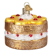 Pineapple Upsidedown Cake Ornament